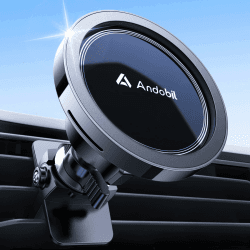 andobil für Smart MagSafe Autohalterung [Flexibel Magnet ] Handyhalterung Auto,Magnetische Handyhalter Auto,Magsafe Lüftung Kfz Handyhalterung Auto für iPhone 15/14/13 Pro Max und Smartphone
