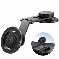 SYNCWIRE Handyhalterung Auto für MagSafe Autohalterung Magnetische Flexibel und Stabil Universal Armaturenbrett Car Mount(Einschließlich Tesla Bildschirm)Handyhalterung für iPhone 15 Pro & Alle Handy Kohlefaser