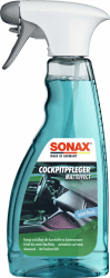 SONAX CockpitPfleger Matteffect Sport-Fresh (500 ml) reinigt und pflegt alle Kunststoffteile im Auto | Art-Nr. 03572410