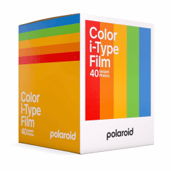 Polaroid Color Film für i-Type - x40 Filmpaket Color 40 Filme