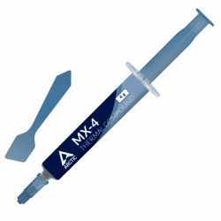 ARCTIC MX-4 (inkl Spachtel, 4 g) - Premium Performance Wärmeleitpaste für alle Prozessoren (CPU, GPU - PC, PS4,), sehr hohe Wärmeleitfähigkeit, lange Haltbarkeit, sichere Anwendung, nicht leitend