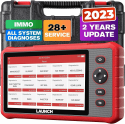 LAUNCH CRP909X - OBD2 Diagnosegerät kfz, 28 Sonderservice für 54 Marken, Öl/SAS/EPB/DPF/BMS/IMMO/Schiebehebedach Federung Schonganggetriebe AutoVin, 2 Jahre Update