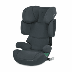 CYBEX Silver Kinder-Autositz Solution X i-Fix, Für Autos mit und ohne ISOFIX, Ab ca. 3 bis 12 Jahre (100 - 150 cm), Ab ca. 15 bis 50 kg, Cobblestone Grey X i-Fix Cobblestone Light Grey