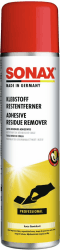 SONAX KlebstoffRestEntferner (400 ml) zur schnellen und rückstandslosen Entfernung von Klebstoffresten & Papier-Haftetiketten | Art-Nr. 04774000