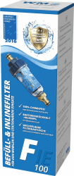 WM aquatec – FIE-100 Befüll- und Inlinfilter zur Desinfektion von Trinkwasser – entfernt Krankheitserreger wie Bakterien, Pilze & Legionellen bis zu 99,9999% – Wasserentkeimung ohne chemische Zusätze
