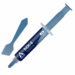 ARCTIC MX-4 (inkl Spachtel, 8 g) - Premium Performance Wärmeleitpaste für alle Prozessoren (CPU, GPU - PC, PS4,), sehr hohe Wärmeleitfähigkeit, lange Haltbarkeit, sichere Anwendung, nicht leitend