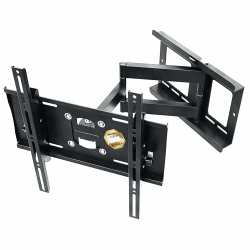 RICOO TV Wandhalterung Fernseher Schwenkbar Neigbar für 31-65 Zoll, Universal TV Halterung R23-S, Fernsehhalterung für Wand, Wandhalterung Fernseher 55 Zoll bis 95 Kg mit max. VESA 400x400 mm TV Wandhalterung R23-S