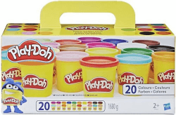Play-Doh A7924EUC Super Farbenset (20er Pack), Knete für fantasievolles und kreatives Spielen 20 pack