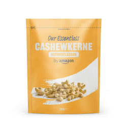 by Amazon Cashewkerne naturbelassen, 200g (1er-Pack) Naturbelassen 200g (1er-Pack)