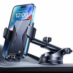CINDRO Handyhalterung Auto [Super Saugnapf] Handy Halterung Auto Universal Handyhalter Auto 360° Drehbar kfz Handyhalterung Handy Halter Auto für Smartphone Schwarz