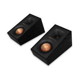 Klipsch R-40SA Black (Paar) - Sorround Dolby Atmos Lautsprecher für Heimkino Projektion Decke Single