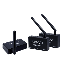 VOCOMO AirX-RearKit Hires Audio-Funksystem für Passive (Surround) Lautsprecher im 5.1 Heimkino
