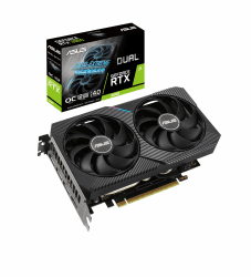 ASUS GeForce Dual RTX 3060 12GB V2 OC Edition Gaming Grafikkarte (GDDR6 Speicher, PCIe 4.0, 1x HDMI 2.1, 3x DisplayPort 1.4a, DUAL-RTX3060-O12G-V2) OC Edition DUAL RTX 3060