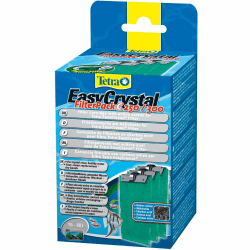 Tetra EasyCrystal Filter Pack C250/300 Filtermaterial mit Aktiv-Kohle, Filterpads für EasyCrystal Innenfilter, geeignet für Aquarien von 15-60 Liter, 3 Stück, grün Filter Pack mit Aktivkohle 250/300 (15-60 L)