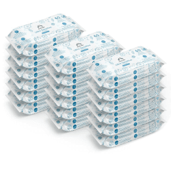 Amazon-Marke - Mama Bear Ultra Sensitive Baby Feuchttücher, Unparfümiert, 1080 Stück (18 packungen mit 60) 60 stück (18er Pack)