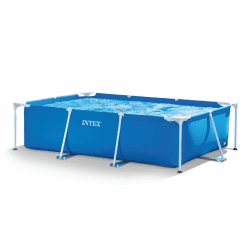 Intex Rectangular Frame Pool, Blau, 300 x 200 x 75 cm 300 x 200 x 75 cm Aufstellpool