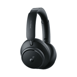 soundcore by Anker Space Q45 Bluetooth Kopfhörer, Adaptive aktive Geräuschunterdrückung bis zu 98%, 50 Std. Wiedergabe, App Steuerung, LDAC Hi-Res Wireless Audio, Leichtes Design, Kristallklare Anrufe Schwarz