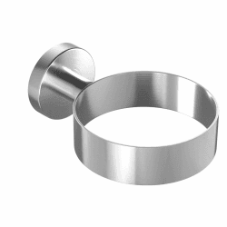 Dailyart Haartrocknerhalter Haartrockner Halterung Fönhalter zum Kleben Wandmontage - Befestigen ohne Bohren, Edelstahl, Silber