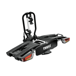 Thule EasyFold XT Fahrradträger für Anhängerkupplung 2 Fahrräder Silber 2 Bike Silber
