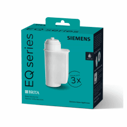 Siemens BRITA Intenza Wasserfilter TZ70033A,verringert den Kalkgehalt des Wassers,reduziert geschmacksstörende Stoffe,für Kaffeevollautomaten der EQ.Serie & Einbauvollautomaten,weiß,3 Stück(1er Pack) Single 3 Stück(1er Pack)