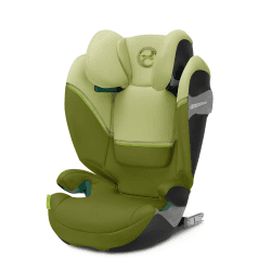 CYBEX Gold Kindersitz Solution S2 i-Fix, Für Autos mit und ohne ISOFIX, 100 - 150 cm, Ab ca. 3 bis 12 Jahre (15 - 50 kg), Nature Green Nature Green Country Collection Single