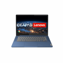 Lenovo Chromebook IdeaPad Slim 3 | 14" Full HD Display | MediaTek Kompanio 520 | 4GB RAM | 64GB SSD | ARM Mali-G52 Grafik | Chrome OS | QWERTZ | blau MediaTek Kompanio 520 64 GB
