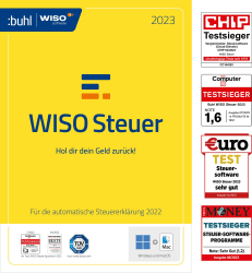 WISO Steuer 2023 (Steuerjahr 2022) | Digitaler Download Aktivierungscode per E-Mail