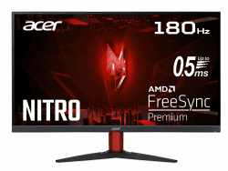 Acer Nitro KG272S3 Gaming Monitor 27 Zoll (69 cm Bildschirm) Full HD, 180Hz, bis zu 0.5ms (GTG), 2xHDMI 2.0, DP 1.2, FreeSync Premium, Schwarz, ‎UM.HX2EE.301 27 Zoll 180 Hz Single