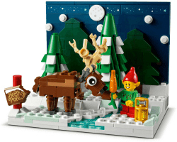 LEGO Vorgarten des Weihnachtsmanns (40484)