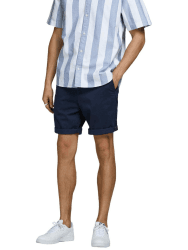 JACK & JONES Male Chino Shorts Regular Fit Chino Shorts L Marine