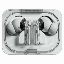 Nothing Ear (a) kopfhörer kabellos Bluetooth mit ChatGPT-Integration, ANC, Bass-Enhance-Algorithmus und bis zu 42,5 Stunden Wiedergabezeit - Weiß Weiß Ear (a)