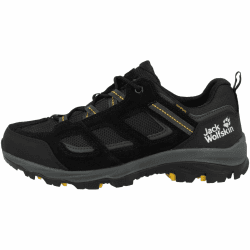 Jack Wolfskin Herren Vojo 3 Texapore Low M Outdoorschuhe 44 EU Black Burly Yellow Xt