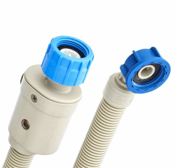 Aquastop Schlauch/Aquastop/Sicherheitszulaufschlauch für Waschmaschine und Geschirrspüler, 1,5m 1,50m / 1.500mm