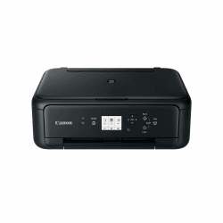 Canon PIXMA TS5150 Drucker Farbtintenstrahl Multifunktionsgerät DIN A4 (Scanner, Kopierer, Farbdisplay, 4.800 x 1.200 dpi, USB, WLAN, Duplexdruck, 2 Papierzuführungen) schwarz TS5150 schwarz