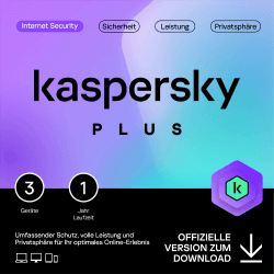 Kaspersky Plus Internet Security 2024 | 3 Geräte | 1 Jahr | Anti-Phishing und Firewall | Unbegrenzter VPN | Passwort-Manager | Online-Banking Schutz | PC/Mac/Mobile | Aktivierungscode per Email Kaspersky Plus Internet Security 3 Geräte 1 Jahr