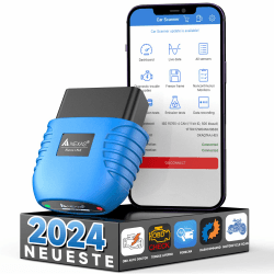 AUTOPHIX Nexlink OBD2 Bluetooth 5.0 Diagnosegerät Auto für Autos und Motorräder, OBD2 Bluetooth Adapter Prüfung Motorlicht Smog Prüfung OBD2 Diagnosegerät Bluetooth für iOS und Android Nexlink Nexlink