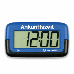 Needit elektronische Parkscheibe Park Micro I automatische Parkscheibe elektrisch mit Zulassung vom Kraftfahrt-Bundesamt I kompakte, Digitale Parkuhr mit gut lesbarem Display I langlebige Batterie 1-Pack