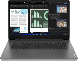 Lenovo (17,3 Zoll FullHD Notebook mit MS Office 2019 Pro (Intel® Core™ 13th Gen U300, 5 Kerne, 4.40 GHz, 24 GB RAM, 1000 GB SSD, Intel UHD, HDMI, BT, Webcam, USB-C/3.0, WLAN, Windows 11 Prof) #7372 17.3 FHD Core 13th Gen - 24GB - 1TB SSD 17,3 Zoll FullHD