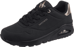 Skechers Damen UNO-Golden Air Sneakers 40 EU Schwarz