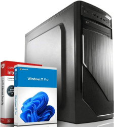 shinobee® Intel Core i7 4770 Multimedia PC - Schneller Computer für Büro & Home Office - Rechner mit 3.9 GHZ - 32GB RAM - 1000GB SSD - DVD+RW - USB3.0 - WLAN - Windows 11 Pro | MS Office | #6956 i7 4770 - 32GB - 1TB SSD Intel Corei7 4770