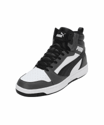 PUMA Unisex Rebound V6 Sneaker 42 EU Puma White Puma Black Shadow Gray