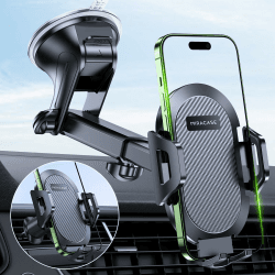 Miracase Handyhalterung Auto[Super stabil &Starker Saugnapf] Handyhalter Auto für Armaturenbrett Windschutzscheibe Lüftungsschlitze [4 in 1] KFZ Handyhalter mit iPhone Samsung Andere Smartphones