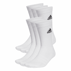 adidas Unisex Kinder Cushioned Sportswear Crew Socks 6 Pairs Socks (6er Pack) 40 White / Black