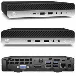 HP 18cm Silent Mini-PC Business Office Multimedia Computer mit 3 Jahren Garantie! | Intel®Pentium® 4400T 2x2.90GHz | 8GB DDR4 | 256 GB SSD | USB3 | Windows 11 Prof. 64-Bit | #7297 Pentium 4400 T - 8 GB - 256 SSD Intel Pentium