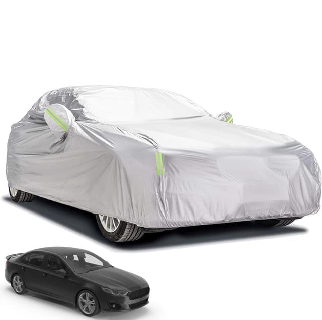 Autogadget® Premium Auto Abdeckplane - Autoabdeckung & universale Autoschutzhülle - Abdeckung - Car Cover - wasserdicht & wetterfeste Autoplane