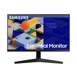 Samsung S31C Essential Monitor S27C314EAU, 27 Zoll, IPS-Panel, Full HD-Auflösung, Eco Saving Plus, AMD FreeSync, 5 ms Reaktionszeit, Bildwiederholrate 75 Hz, Schwarz 27 Zoll Model 2023