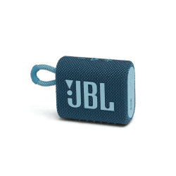 JBL Go 3: Portable Speaker with Bluetooth, Builtin Battery, Waterproof and Dustproof Feature Blue JBLGO3BLUAM Blau