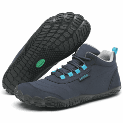 SAGUARO Barfußschuhe Herren Barfuss Schuhe Damen Barfusschuhe Leicht Zehenschuhe Bequem Fitnessschuhe Barefoot Shoes mit Zero-Drop Sohle, EU Gr.36-48 40 EU Dunkelblau