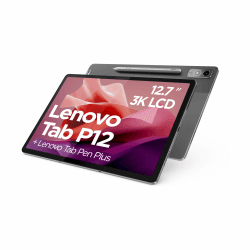 Lenovo Tab P12 | 12,7" 3K Touch Display | 2944x1840 | Tablet Computer | MediaTek Dimensity 7050 | 8GB RAM | 128GB | Android 14 | grau | Inkl. Pen grau P12 inkl. Lenovo Tab Pen Plus