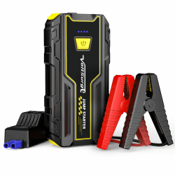 VoltSurge Starthilfe Powerbank, 2000A Auto Starthilfe Powerbank für 12V Jump Starter Starthilfe-Gerät für Autos, Kompakt und Tragbar, Starke Leistung D01S